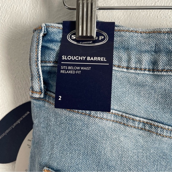 Scoop women’s jeans slouchy barrel sits below waist relaxed fit size 2 NWT - Picture 6 of 16